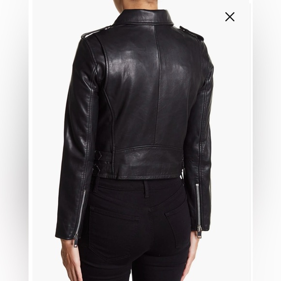 NWT - Walter Baker - Liz Leather Jacket - L - Picture 14 of 16